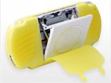 �V���R���P�[�X (PSP3000�p) �N���A�C�G���[ DJ-PPSC3-YW