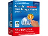 Acronis True Image Home 2009 5���C�Z���X�p�b�N ���i�摜