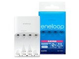 eneloop �P3�`�E�P4�`���p�c�ʃ`�F�b�N�@�\�t�}���[�d�� NC-TGR03 ���i�摜