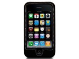LEATHERSHELL for iPhone 3GS/3G �u���b�N TUN-PH-000013