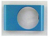 Metal&Silicon&Crystal Case for 2nd iPod shuffle/BLUE BI-2SHMSC/B