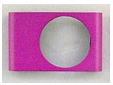 Metal&Silicon&Crystal Case for 2nd iPod shuffle/PINK BI-2SHMSC/P