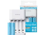 eneloop lite �P3�`2�t �[�d��Z�b�g N-TGL01QS ���i�摜