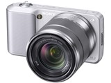 価格.com - SONY α NEX-3K ズームレンズキット (シルバー) 純正オプション