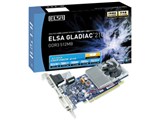 ELSA GLADIAC 210 LP2 DDR3 512MB [PCIExp 512MB] ���i�摜