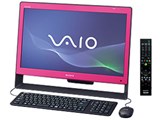 VAIO J�V���[�Y VPCJ127FJ/P [�s���N] ���i�摜