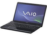 VAIO E�V���[�Y VPCEE47FJ/BI [�}�b�g�u���b�N] ���i�摜