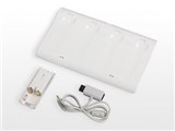 ���ړ_4�`���[�W�{�[�h(Wii�����R���p) DJ-WM4JB-WT [�z���C�g]