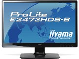 ProLite E2473HDS-B PLE2473HDS-B1 [23.6�C���` �}�[�x���u���b�N] ���i�摜