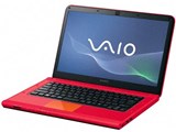 VAIO C�V���[�Y VPCCA2AJ Core i5+�������[4GB+BD���ڃ��f�� [14�^���C�h ���b�h] ���i�摜
