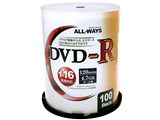 ALL-WAYS ALDR47-16X100PW [DVD-R 16�{�� 100���g]