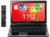 dynabook Qosmio T751 T751/WTTC PT751TTCBGRW-K ���i.com���胂�f�� ���i�摜