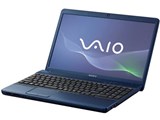 VAIO E�V���[�Y VPCEH2AJ Core i3+�������[4GB���ڃ��f�� [15.5�^���C�h �u���[] ���i�摜