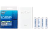 eneloop �P3�`4�t2�{���Ή��[�d��Z�b�g N-TGN01BS ���i�摜