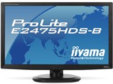 ProLite E2475HDS-B PLE2475HDS-B1 [23.6�C���` �}�[�x���u���b�N] ���i�摜