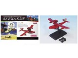 【匿名配送】紅の豚 Savoia サボイア S21F 1/72スケール 紅の豚 サボイア 模型 1:72スケール 紅の豚 1/72完成品サボイアS.21