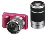 価格.com - SONY α NEX-F3Y ダブルズームレンズキット [ピンク