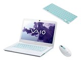 VAIO E�V���[�Y14P SVE14A1AJ Core i3/�������[4GB���ڃ��f�� [�z���C�g/�A�N�Z�T���[�Z�b�g] ���i�摜
