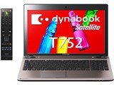 dynabook Satellite T752/WTCFB PT752TCFBGBW ���i�摜