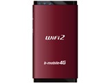 b-mobile4G WiFi2 BM-FLW2RD-100D [�o�[�K���f�B���b�h] ���i�摜