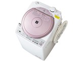 SHARP - りな 　ピンク　エコモード　8キロ　節水　プラズマクラスター Amazon.co.jp: シャープ タテ型洗濯乾燥機 プラズマクラスター