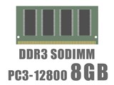 SODIMM DDR3 PC3-12800 8GB ���i�摜