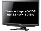 Diamondcrysta WIDE RDT234WX-3D(BK) [23�C���`] ���i�摜