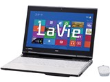LaVie L LL750/LS6W PC-LL750LS6W [�N���X�^���z���C�g] ���i�摜