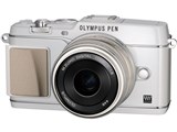 OLYMPUS PEN E-P5 17mm F1.8�����Y�L�b�g [�z���C�g] ���i�摜