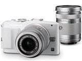 OLYMPUS PEN Lite E-PL6 �_�u���Y�[���L�b�g [�z���C�g] ���i�摜