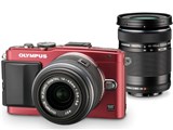 OLYMPUS PEN Lite E-PL6 �_�u���Y�[���L�b�g [���b�h] ���i�摜