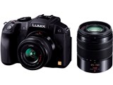 LUMIX DMC-G6W-K �_�u���Y�[�������Y�L�b�g [�u���b�N] ���i�摜