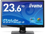 ProLite E2473HS-2 E2473HS-GB2 [23.6�C���` �}�[�x���u���b�N] ���i�摜