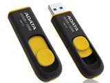 DashDrive UV128 AUV128-32G-RBY [32GB BLACK-YELLOW] ���i�摜