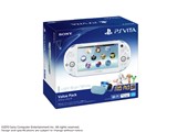PlayStation Vita (�v���C�X�e�[�V���� ���B�[�^) Value Pack PCHJ-10013 [���C�g�u���[/�z���C�g] ���i�摜