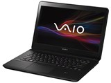 VAIO Fit 14E SVF1432A1J Pentium/�������[4GB/HDD500GB/Windows 8.1/�^�b�`�p�l���@�\�Ȃ����f�� [�u���b�N] ���i�摜