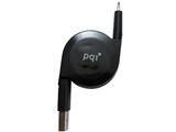 i-Cable Retractable 6PCI-008R0001A [�u���b�N]