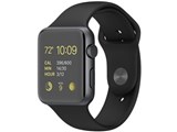 Apple Watch Sport 42mm MJ3T2J/A [�u���b�N�X�|�[�c�o���h] ���i�摜