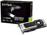 ZOTAC GeForce GTX 980 ZT-90201-10P [PCIExp 4GB] ���i�摜