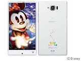 Disney Mobile on docomo SH-02G [Sparkling White] ���i�摜