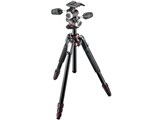 Manfrotto 190T 三脚 キャリングケース付き マンフロット、ツイストロックで携帯性を向上させた三脚4モデル
