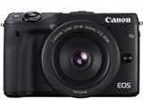 EOS M3 �_�u�������Y�L�b�g [�u���b�N] ���i�摜