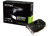 ZOTAC GeForce GTX 960 ITX Compact ZT-90310-10M  [PCIExp 2GB] ���i�摜