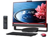 LAVIE PC-DA770CAR (クランベリーレッド) NEC LAVIE Desk All-in-one DA770/GAR PC-DA770GAR [ラズベリーレッド