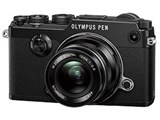 OLYMPUS PEN-F 12mm F2.0�����Y�L�b�g [�u���b�N] ���i�摜
