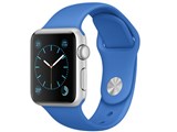 Apple Watch Sport 38mm MMF22J/A [���C�����u���[�X�|�[�c�o���h] ���i�摜