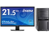 LUV MACHINES LM-iG321X2-SSD-P22W Core i5/8GB������/SSD/GTX750/21.5�^�t���Z�b�g���f��
