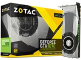 ZOTAC GeForce GTX 1070 Founders Edition ZT-P10700A-10P [PCIExp 8GB] ���i�摜