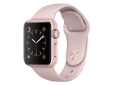Apple Watch Series 1 38mm MNNH2J/A [�s���N�T���h�X�|�[�c�o���h] ���i�摜