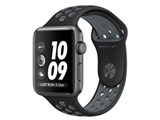Apple Watch Nike+ 42mm MP012J/A [�u���b�N/�N�[���O���[Nike�X�|�[�c�o���h] ���i�摜